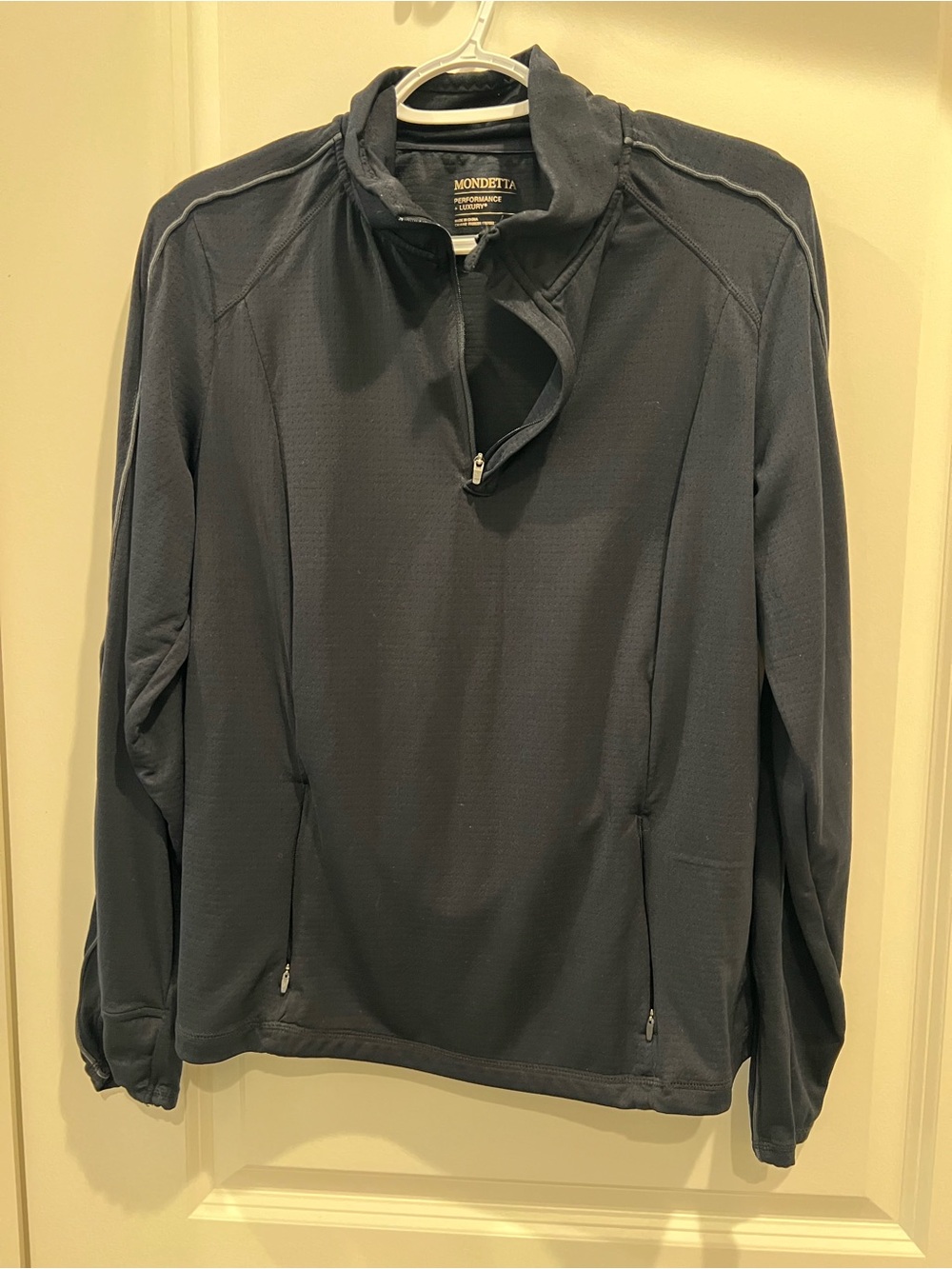 Mondetta Women’s Charcoal Half-Zip Performance Pullover